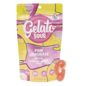 Sour Pink Lemonade Gummies
